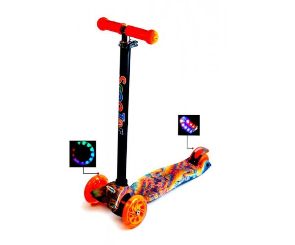 

Самокат Scooter Maxi с рисунками, Magic