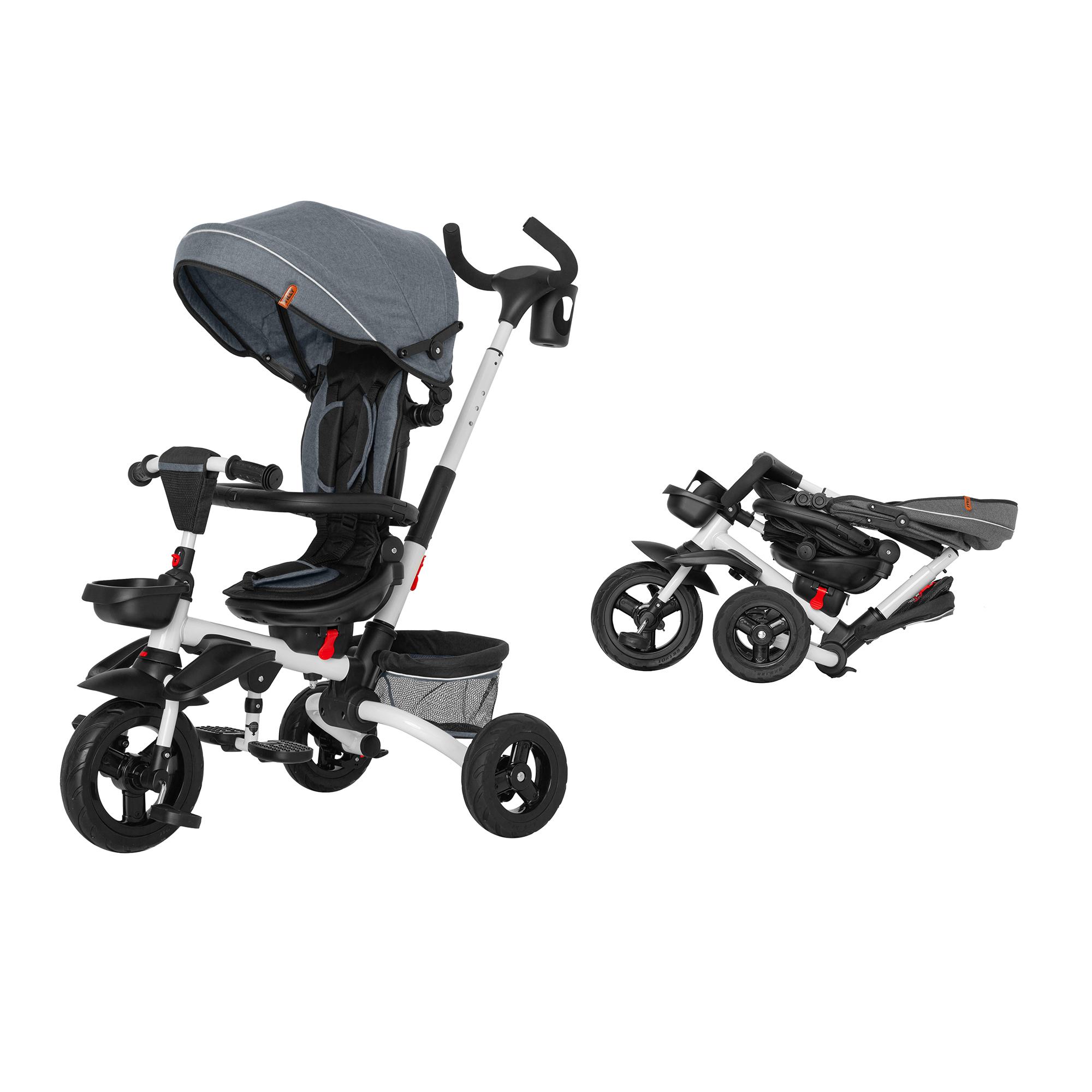 

Велосипед триколісний TILLY FLIP T-390 Сірий