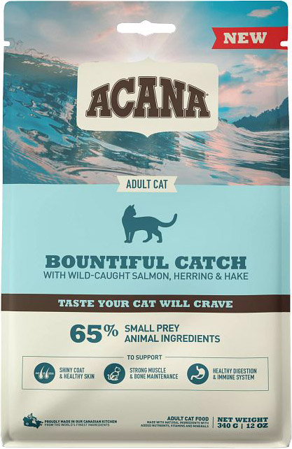 

Сухой корм для кошек ACANA Bountiful Catch Cat 0.340 кг