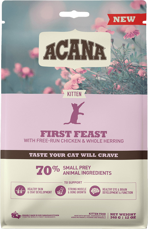 

Сухой корм для котят ACANA First Feast 0.340 кг