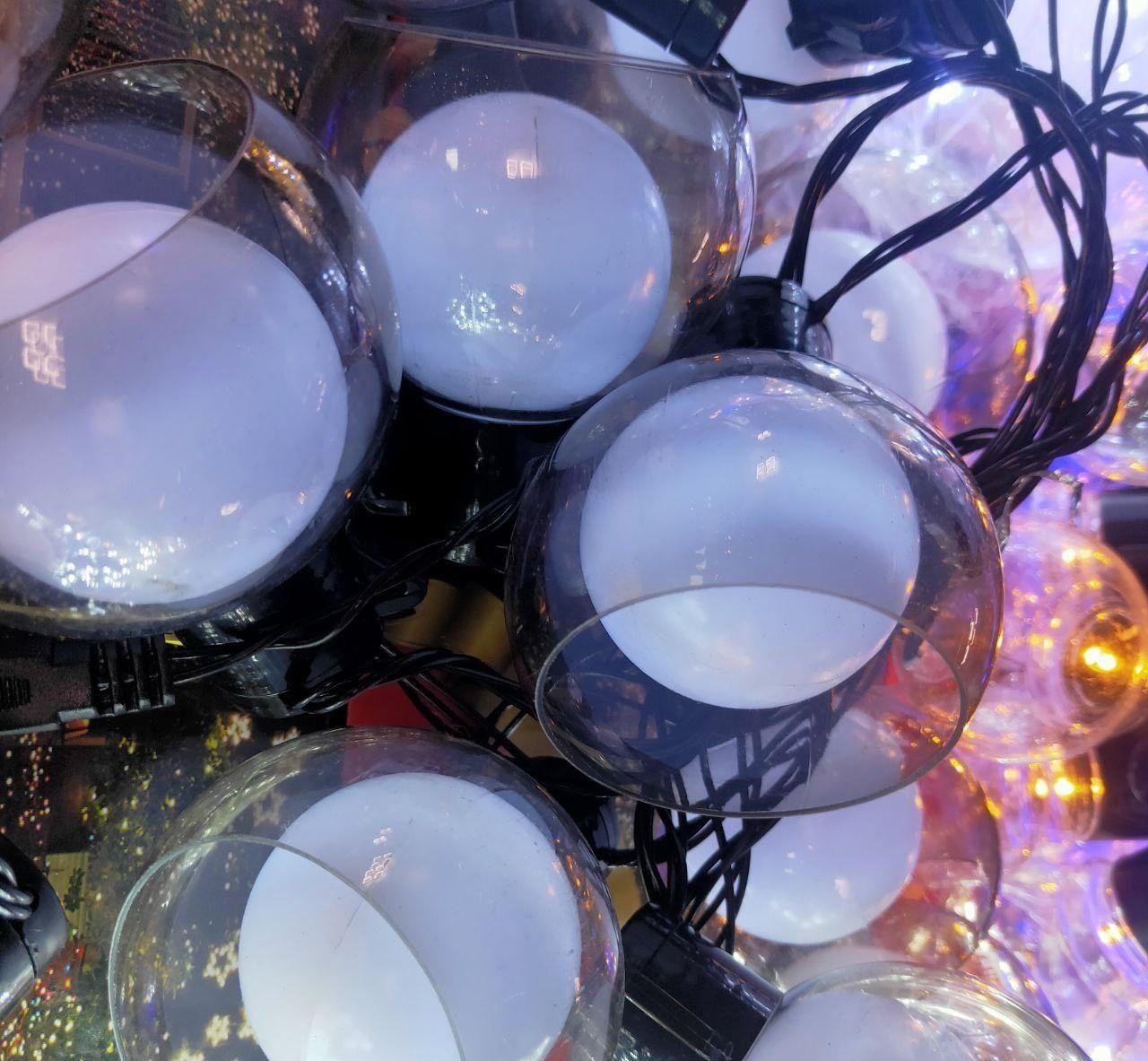 

Гирлянда 10 LED шаров 3x2 м 200LED RD-249 Цвет ламп-Белый