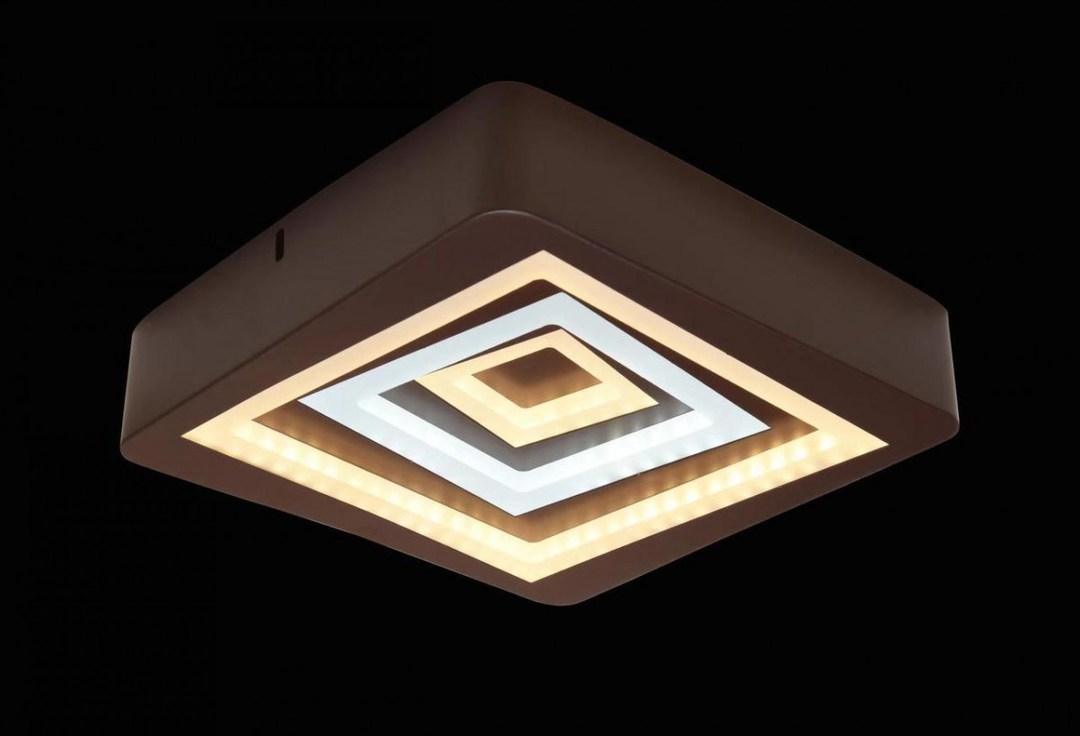 

Светильник потолочный Led 8666C-cf Коричневый 5х24х24 см.