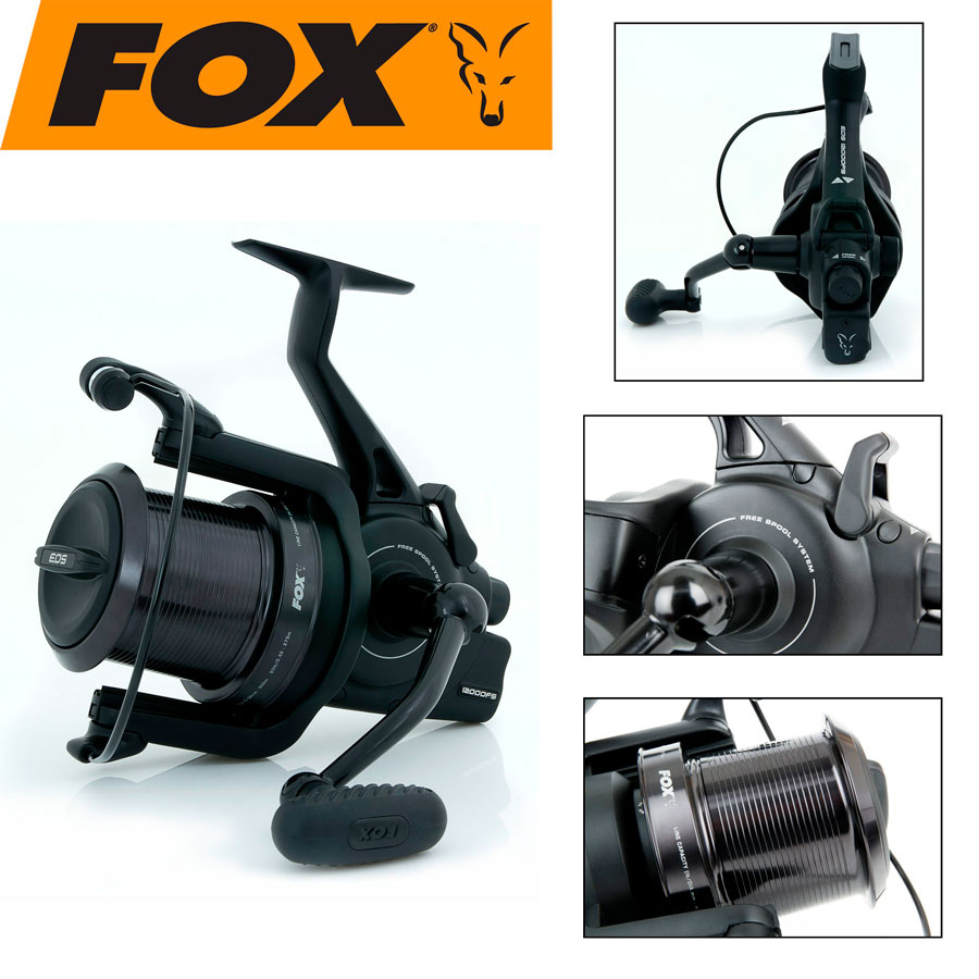 

Катушка FOX Eos 12000 FS с бэйтранером (арт.3838CRL075)