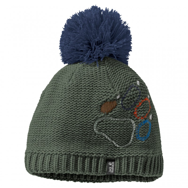 

Шапка PAW KNIT CAP KIDS Jack Wolfskin 1906591-5032 S Зеленый