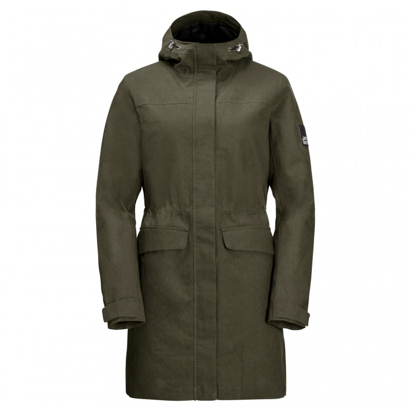 

Полупальто NATURE WOODS COAT W Jack Wolfskin 1114241-4144  Хаки, Полупальто NATURE WOODS COAT W Jack Wolfskin 1114241-4144 S Хаки
