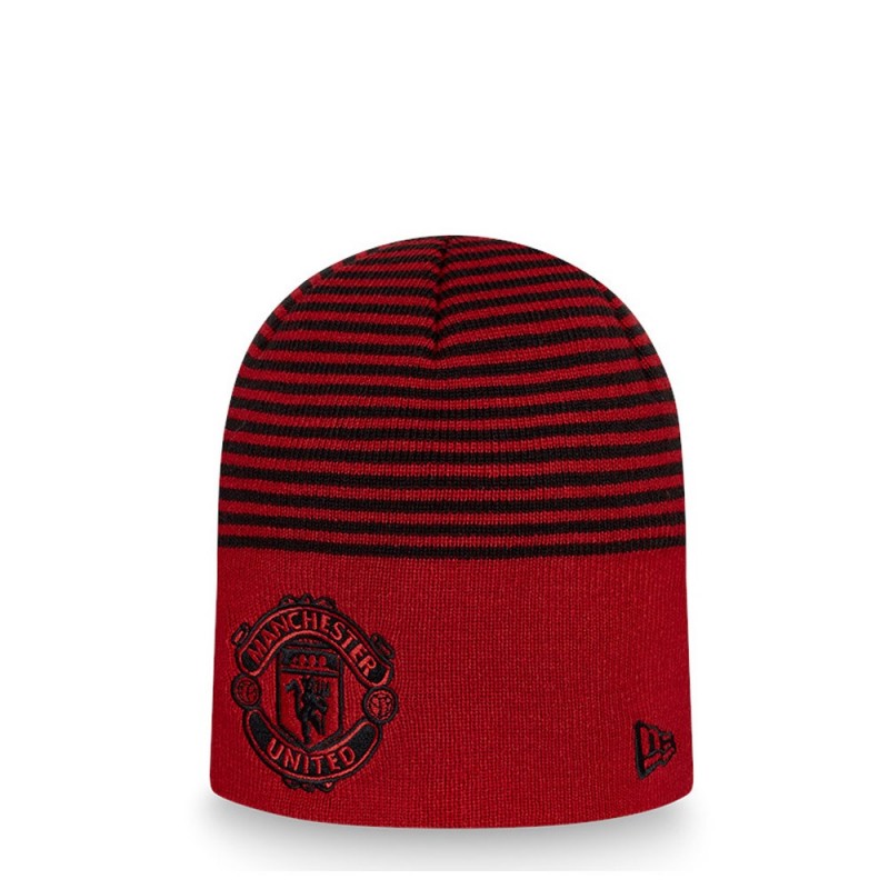 

Шапка STRIPE SKULL KNIT MANUTD SCABLK New Era 60143403 OS Красный