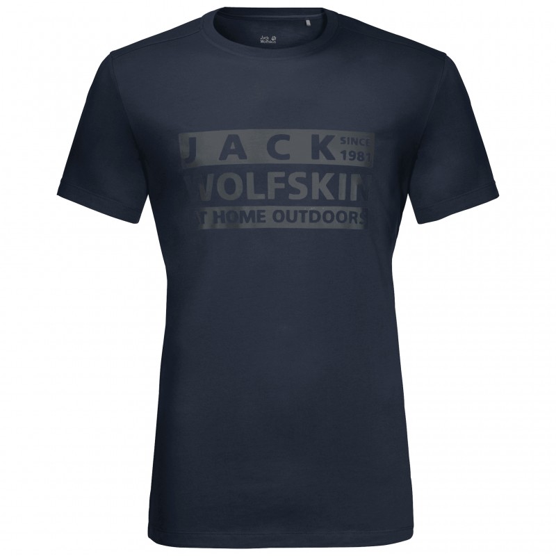 

Футболка BRAND T  Jack Wolfskin 1807441-1010  Синий, Футболка BRAND T M Jack Wolfskin 1807441-1010 M Синий