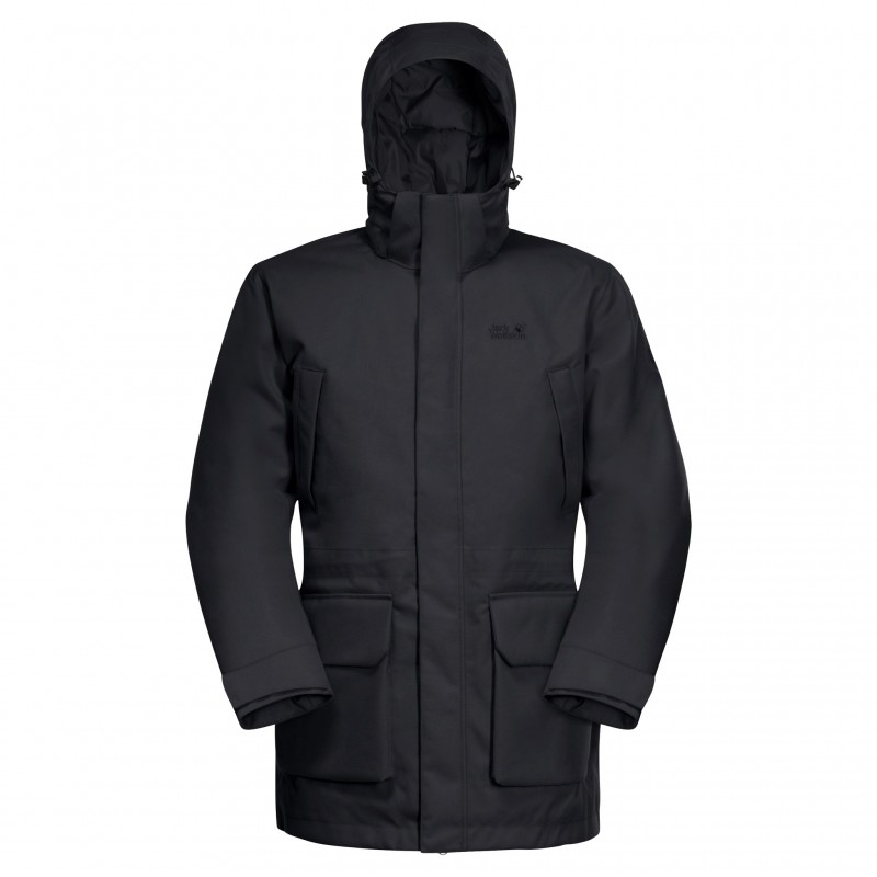 

Парка FIERCE WIND PARKA M Jack Wolfskin 1114381-6000 XXL Черный