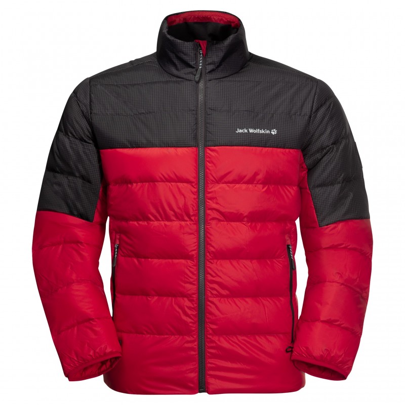 

Пуховик прошитый DNA TUNDRA JKT M Jack Wolfskin 1206621-2102 XXL Красный Серый
