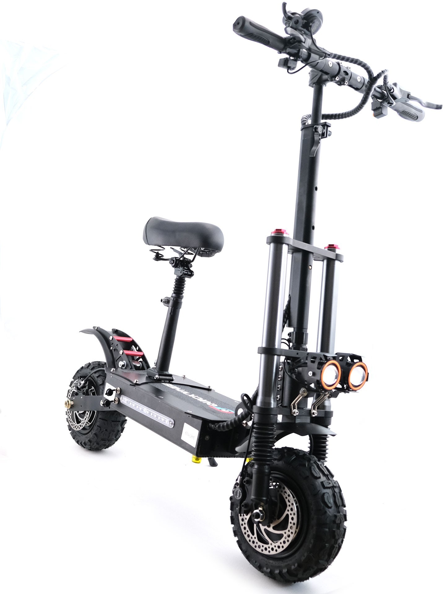 

Электросамокат полноприводный Quickwheel Explorer 5600W 28 Аh
