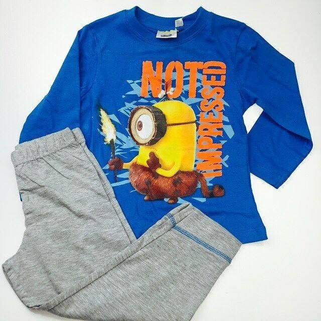 

Пижама Sun City MINIONS р.116 см , синий с серым