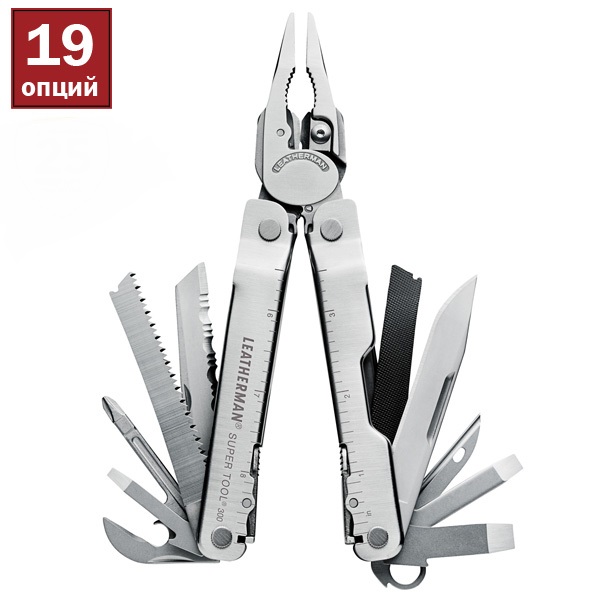 

Мультитул Leatherman Super Tool 300 подарочная коробка 4005574 Серый