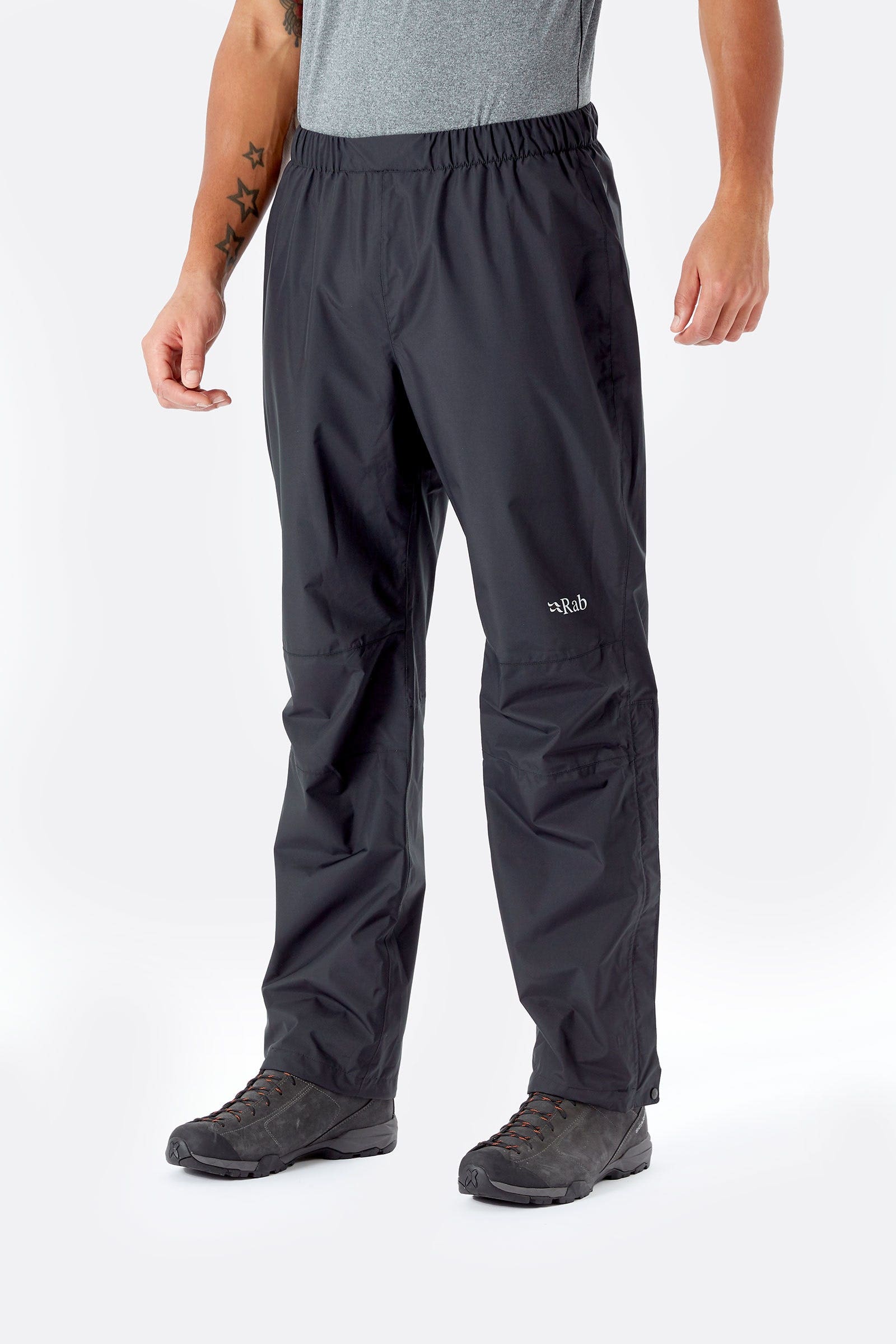 

Треккинговые брюки Rab Downpour Pants XXL Черный