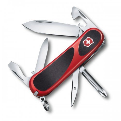 

Нож складной Victorinox Delemont EvoGrip 11" Красный