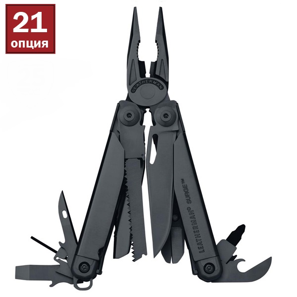 

Мультитул Leatherman Surge-black Черный