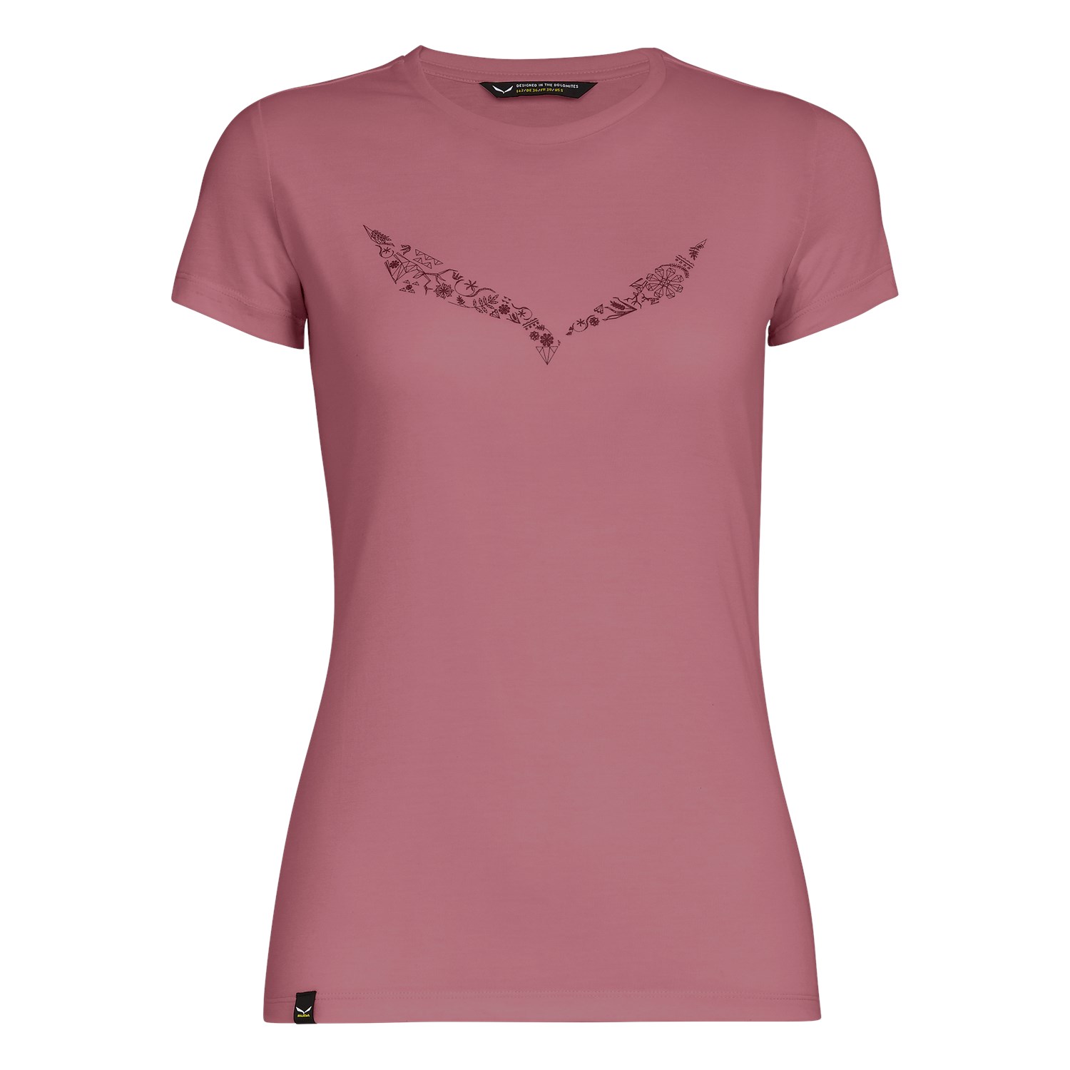 

Футболка Salewa Solidlogo Dri-Release Wmn  Темно-Розовый, Футболка Salewa Solidlogo Dri-Release Wmn L Темно-Розовый