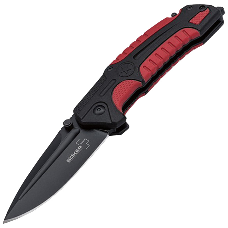 

Нож складной Boker Plus Savior 1 Черный-Красный