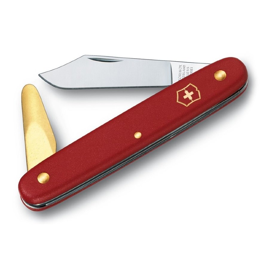 

Нож садовый Victorinox 3.9110 Красный