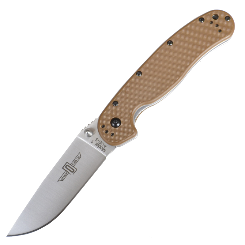

Нож складной Ontario RAT-1 Коричневый