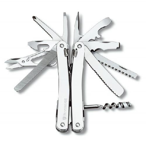 

Мультитул Victorinox SwissTool Spirit Plus II Серебристый