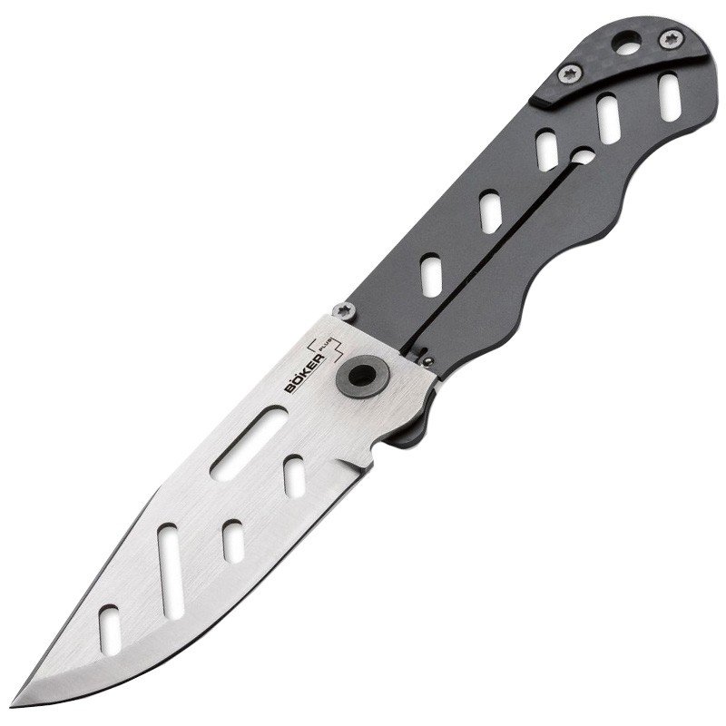 

Нож складной Boker Plus Stowaway, титан Серый