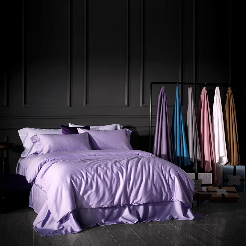 

Комплект постельного белья Царский Дом Lilac сатин 2х145х215 см