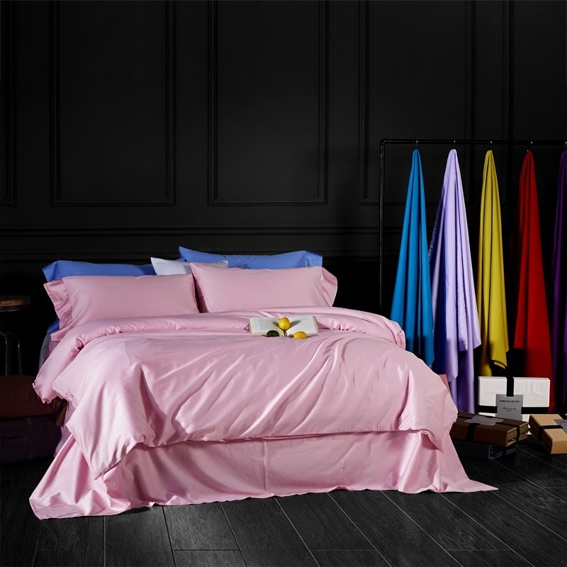 

Комплект постельного белья Царский Дом Pink сатин 180х215 см