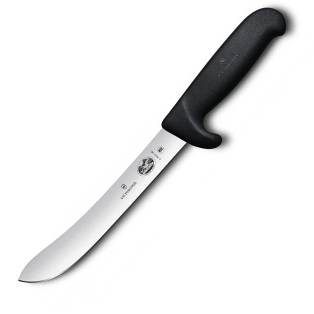 

Нож кухонный Victorinox Fibrox Butcher 18см Черный