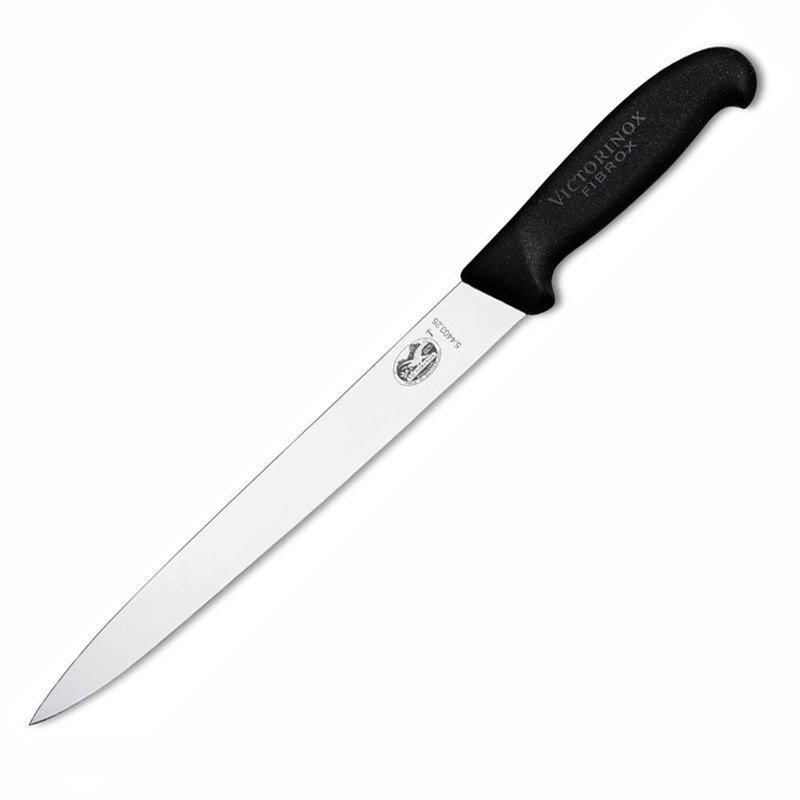 

Нож для нарезки Victorinox Fibrox Slicing 25 см Черный