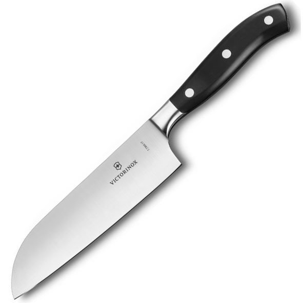 

Нож кухонный Victorinox Grand Maitre Santoku 17см Черный