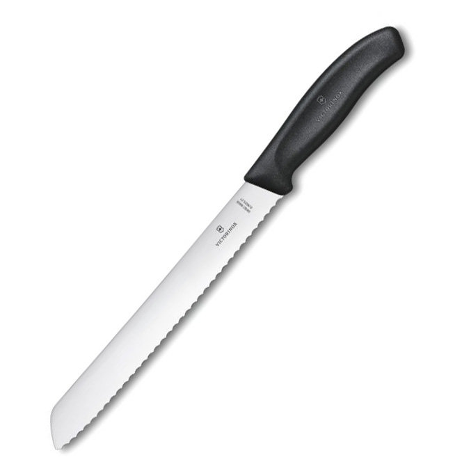

Нож кухонный Victorinox SwissClassic Bread Черный