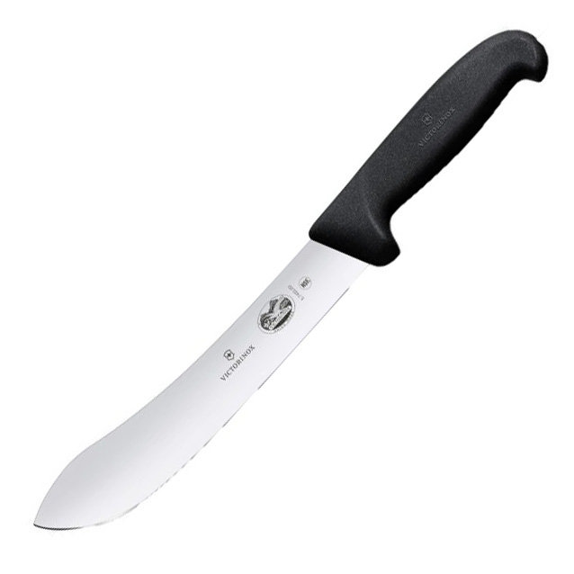 

Нож Victorinox Fibrox Butcher 20 Черный