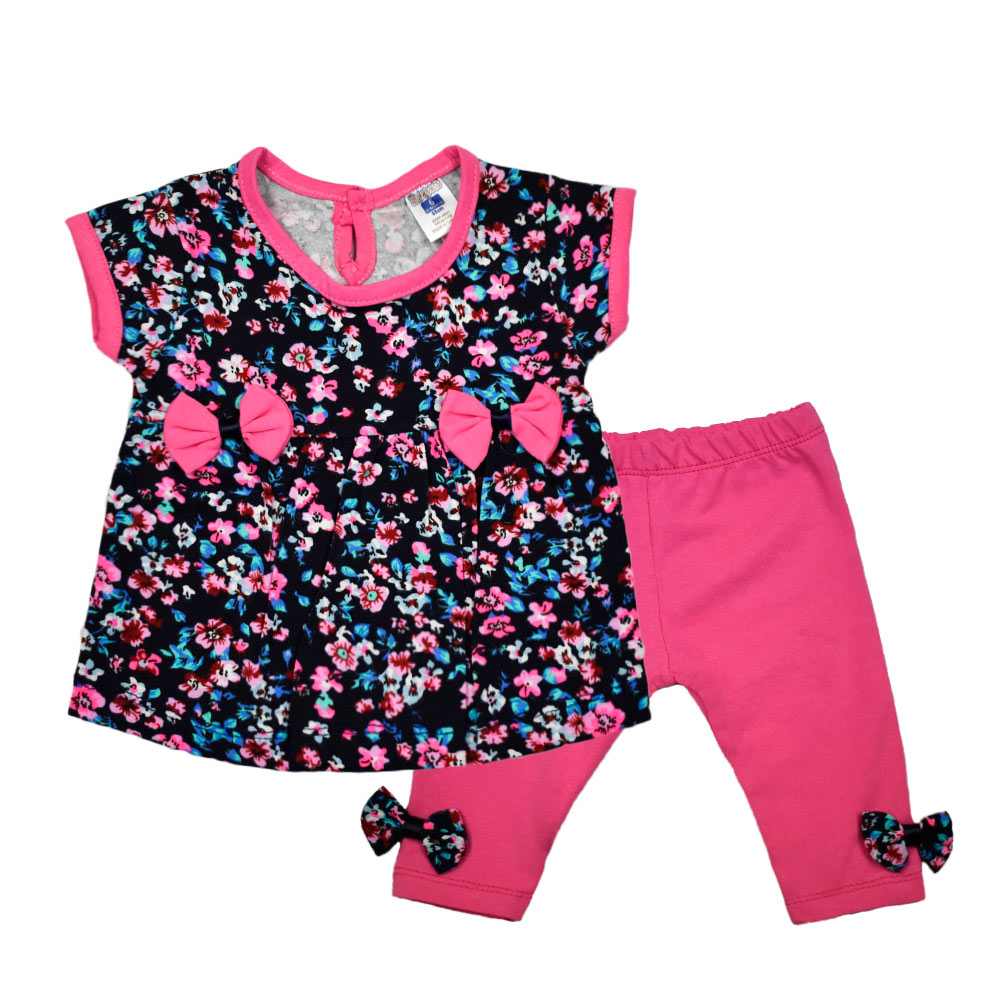 

Комплект (футболка + штаны) Babyboss 7072 68 см Малиновый
