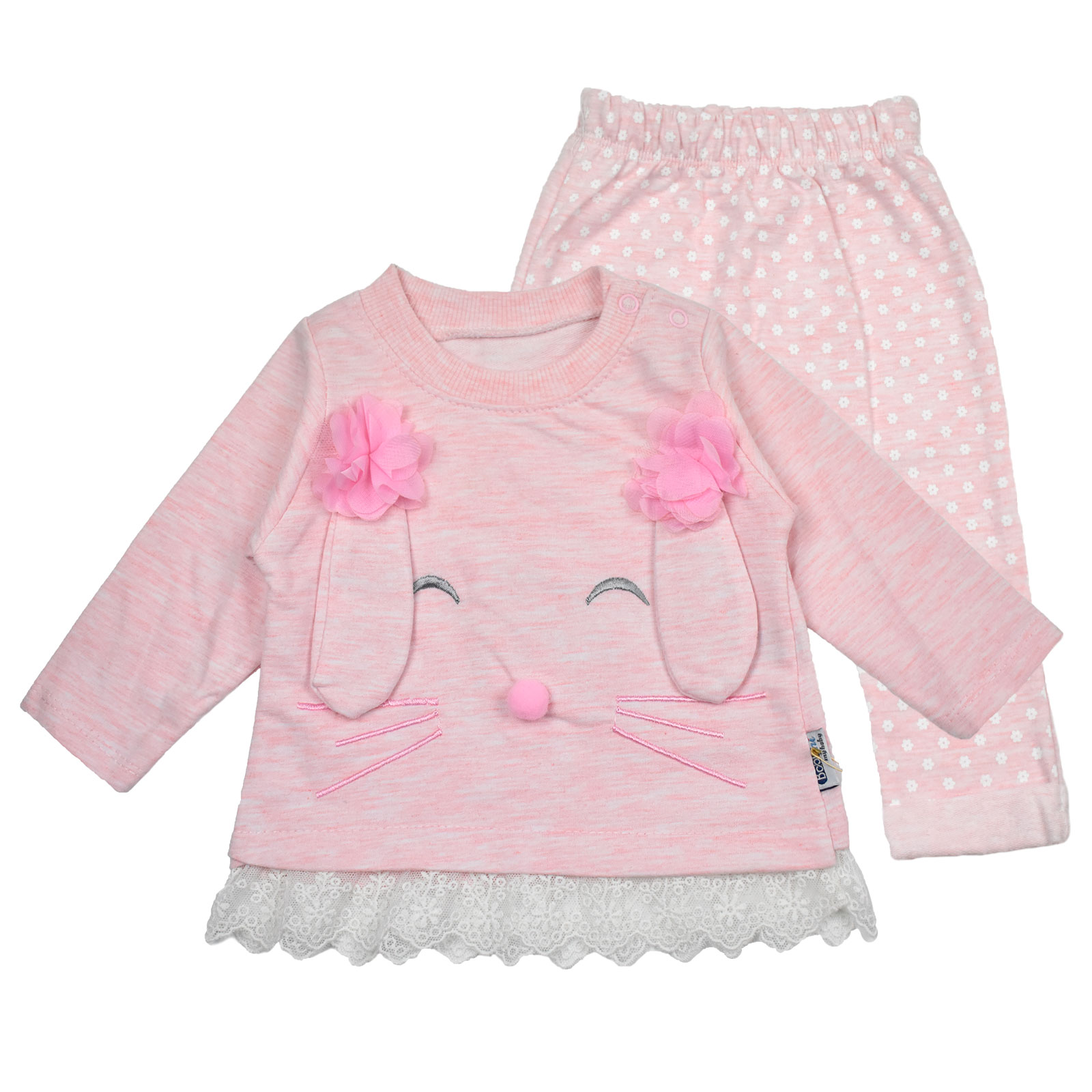 

Комплект (кофта + штаны) Baby HI 365 74 см Розовый