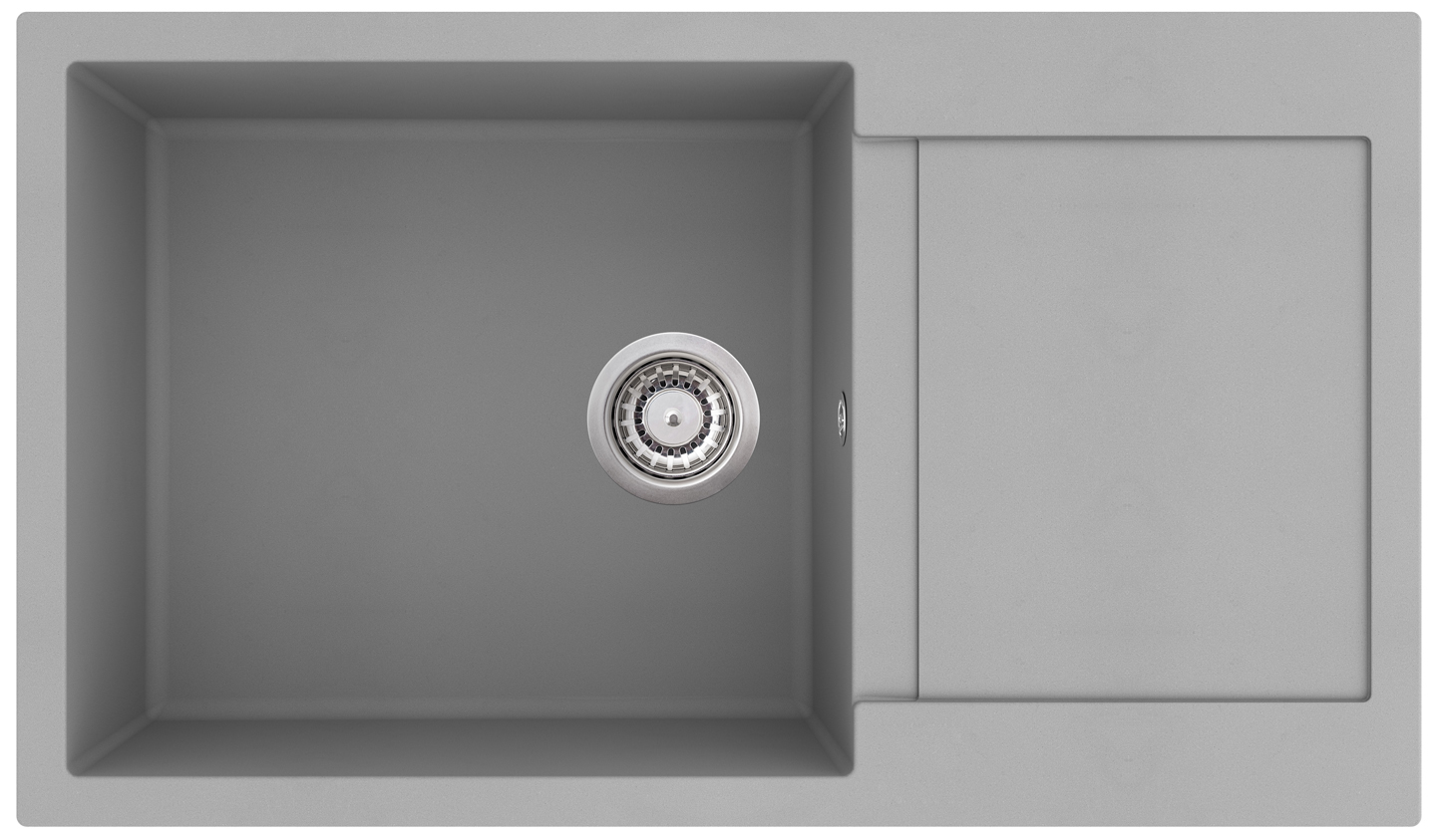 

Кухонная мойка Aquasanita Tesa Sqt 104 - Argent 220 (003298) серый