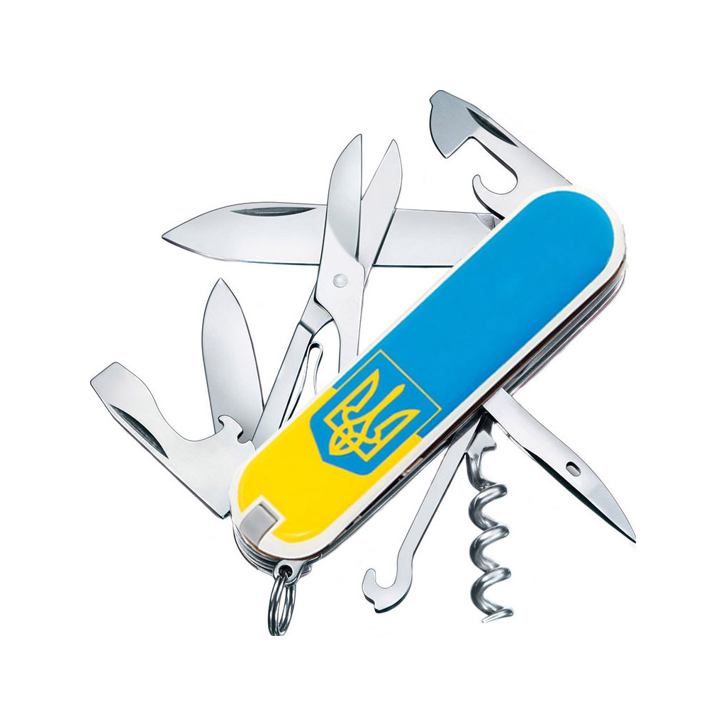 

Нож Victorinox Climber Ukraine (1.3703.7R3)