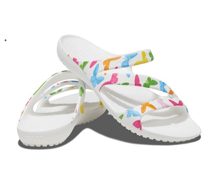 

Шлепанцы Crocs Kadee II Graphic, W10, принт-бабочки, 40-41