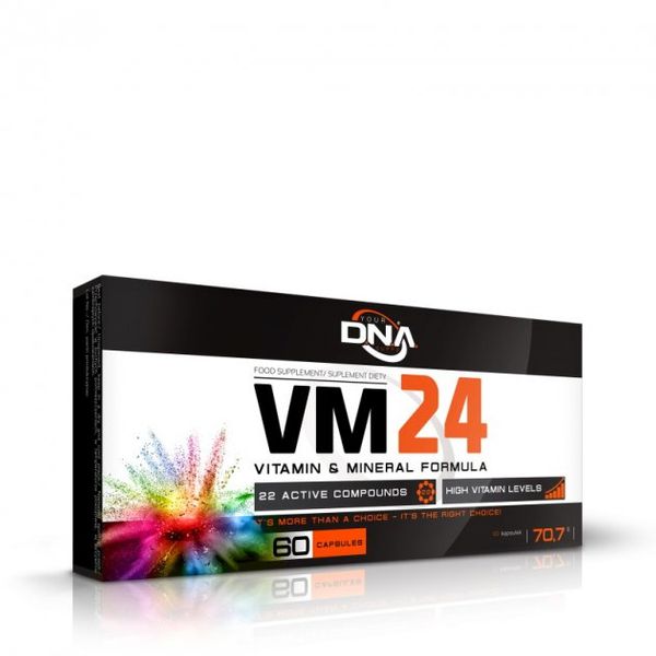 

Комплекс витаминов и минералов DNA VM 24 60 капсул