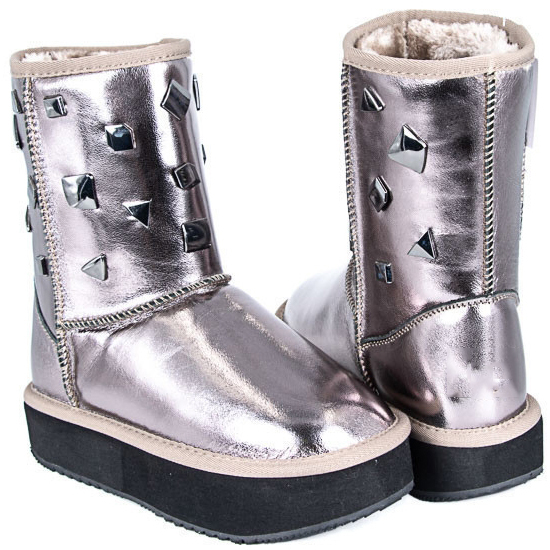 

Кожаные угги Violeta 36-112-g 39 Бронзовый