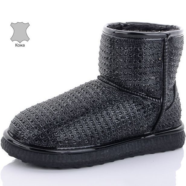 Угги на натуральной овчине Marlen 19109-2-b 38 Черный