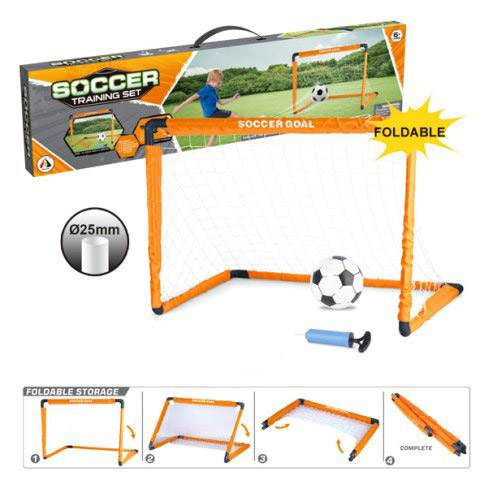 

Футбольные ворота пластиковые складные Bambi MR 0384 85х60х60 см