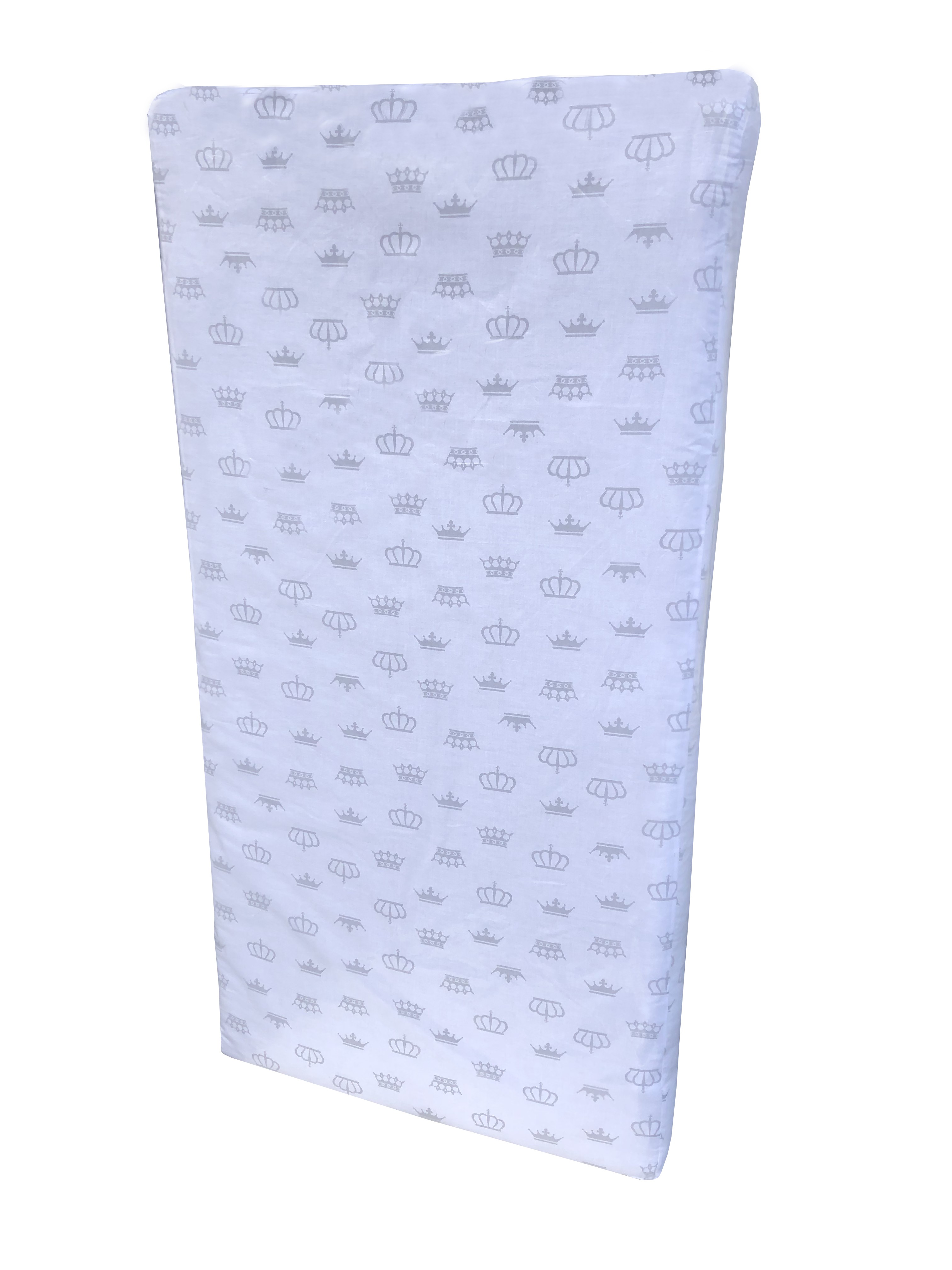 

Матрас детский ортопедический Baby Comfort Соня №8 (120*60*8 см) Короны серые