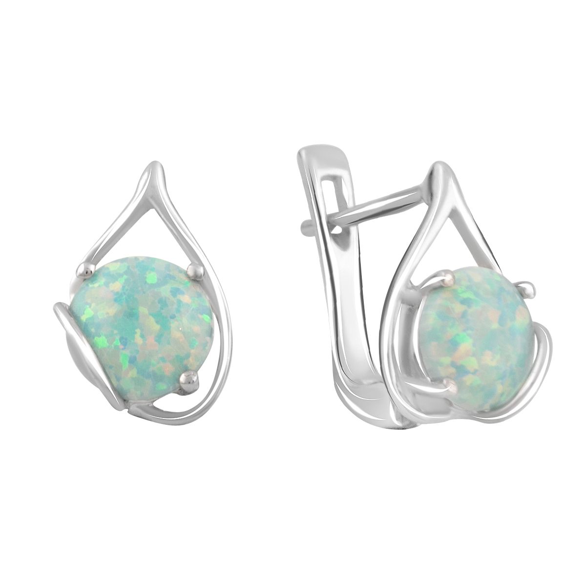 

Серебряные серьги jill с опалом 1.575ct
