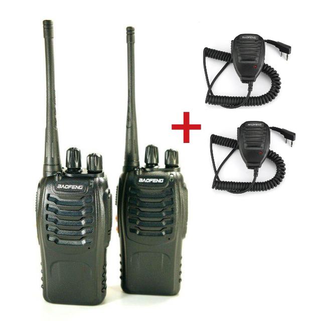 

Набор Рации Baofeng BF-888S 2 шт + 2 микрофона тангента до 5 км (BF-888S + Microphone)