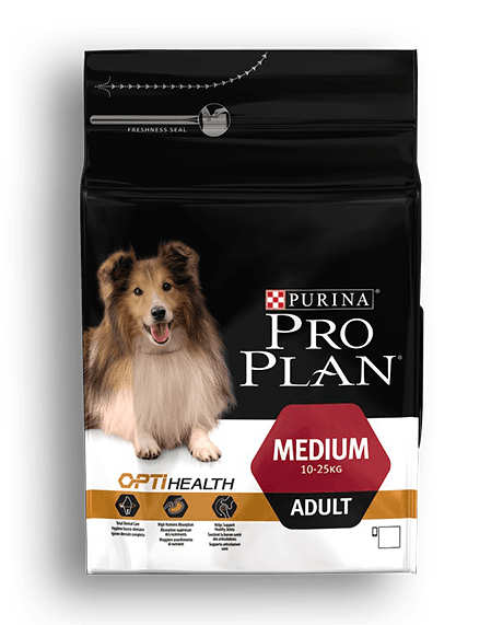 

Сухой корм Purina Pro Plan Dog Medium Adult Optibalce 18 кг корм для собак средних пород c курицей