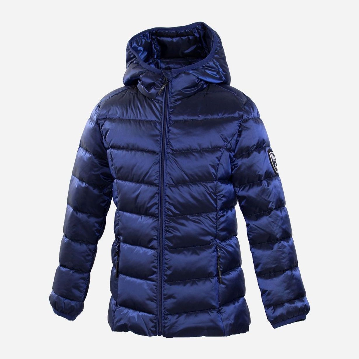 Акція на Дитяча демісезонна куртка для дівчинки Huppa Stenna 1 17980127-90035 128 см Синя від Rozetka