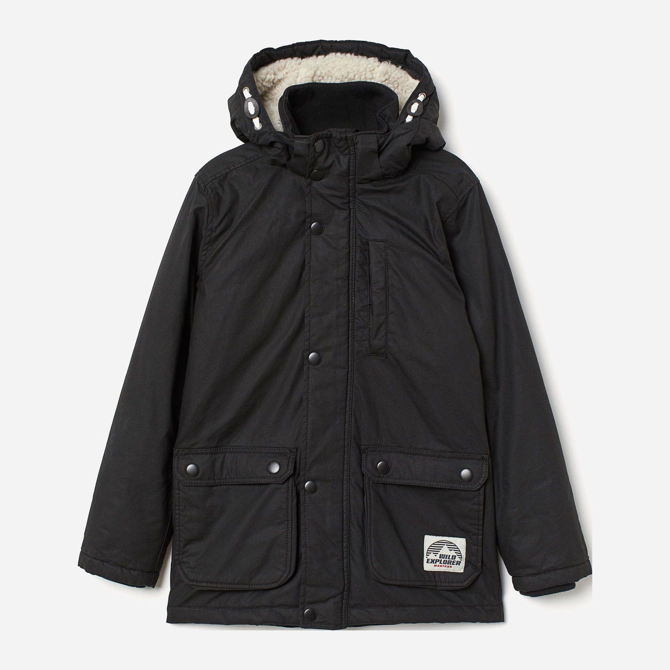 

Зимняя куртка-парка H&M 0757661 164 см Черная