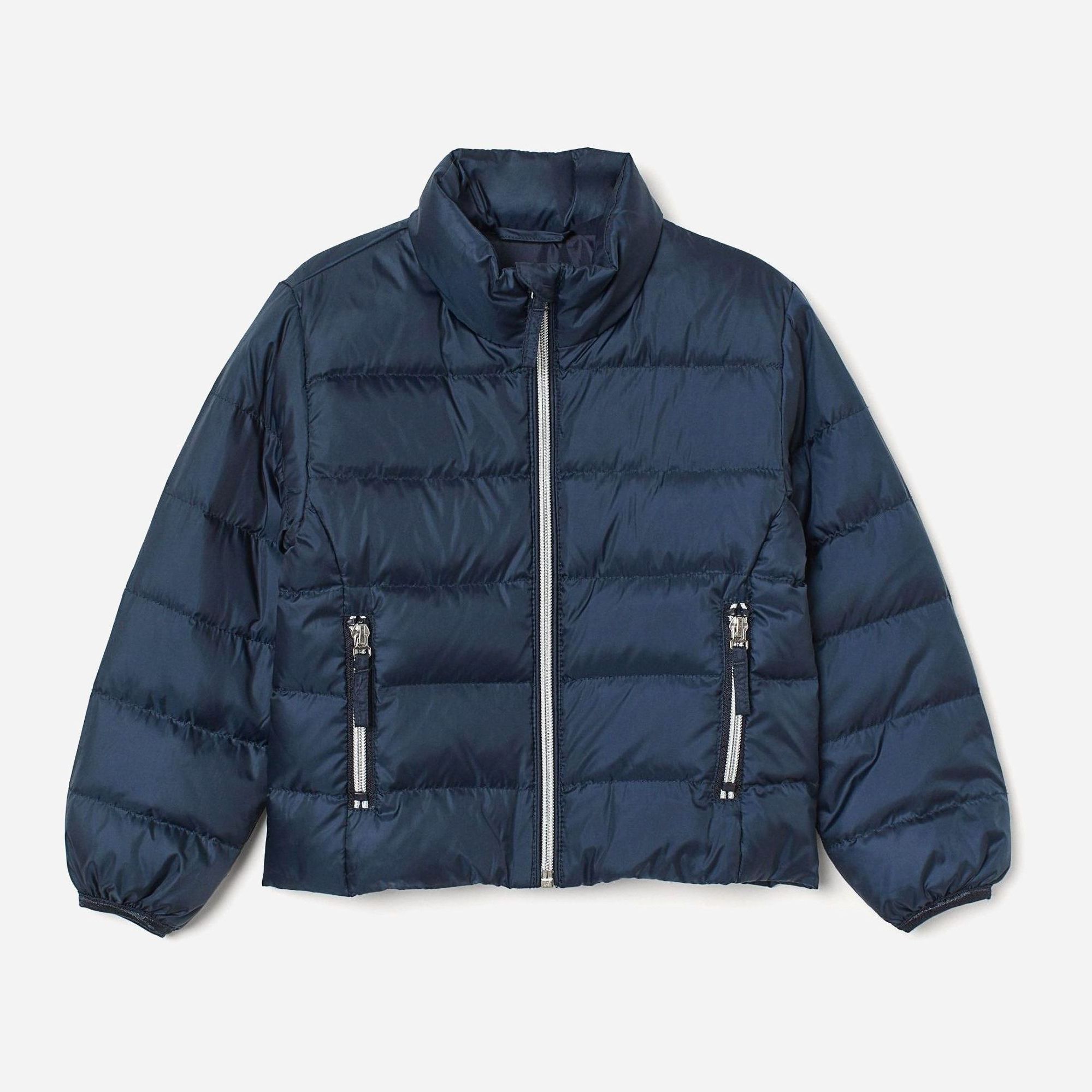 

Зимняя куртка-пуховик H&M 7617930 110 см Темно-синяя