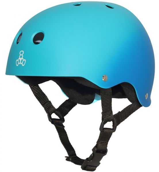 

Шлем защитный Triple8 Sweatsaver Helmet Blue Fade р. S 52-54 см (mt4178)