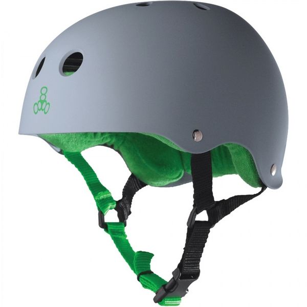 

Шлем защитный Triple8 Sweatsaver Helmet Carbon р. XL 58-61 см (mt4184)